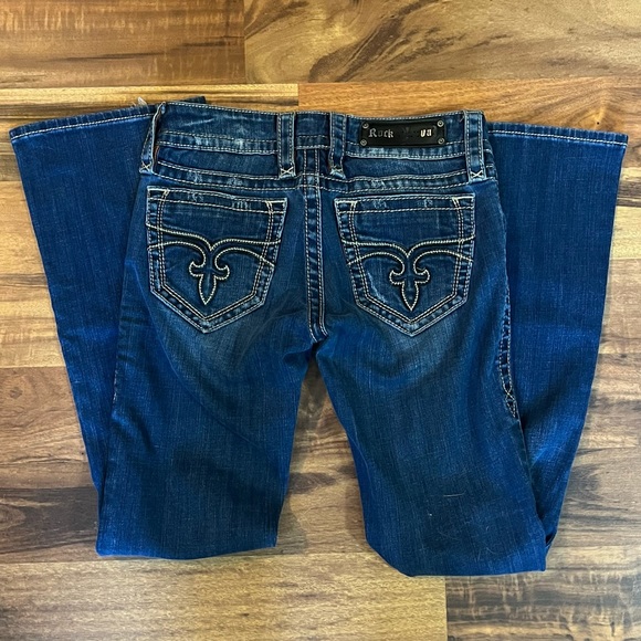 Rock Revival Janet Distressed Bootcut jeans - Picture 8 of 8